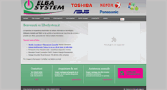 Desktop Screenshot of elbasystem.it